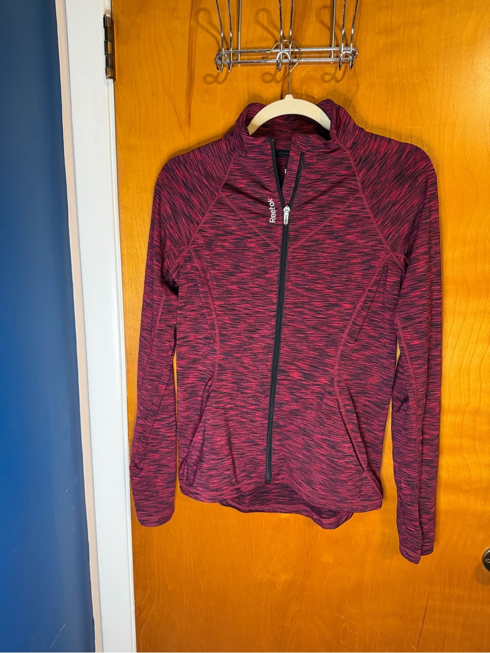 Reebok Women's Weathered Maroon Full-Zip Jacket